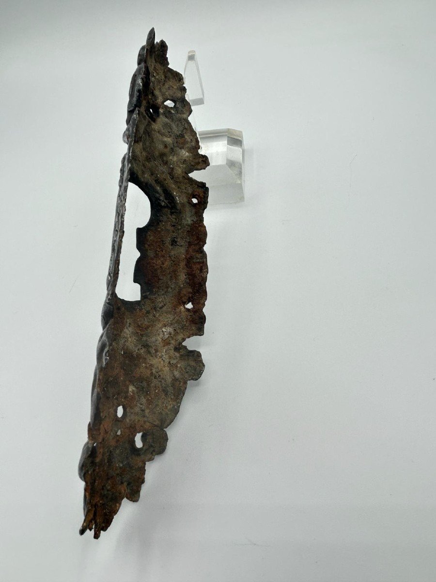 Bocchetta da porta in ferro forgiato-photo-2