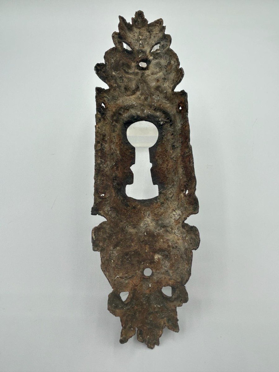Bocchetta da porta in ferro forgiato-photo-3