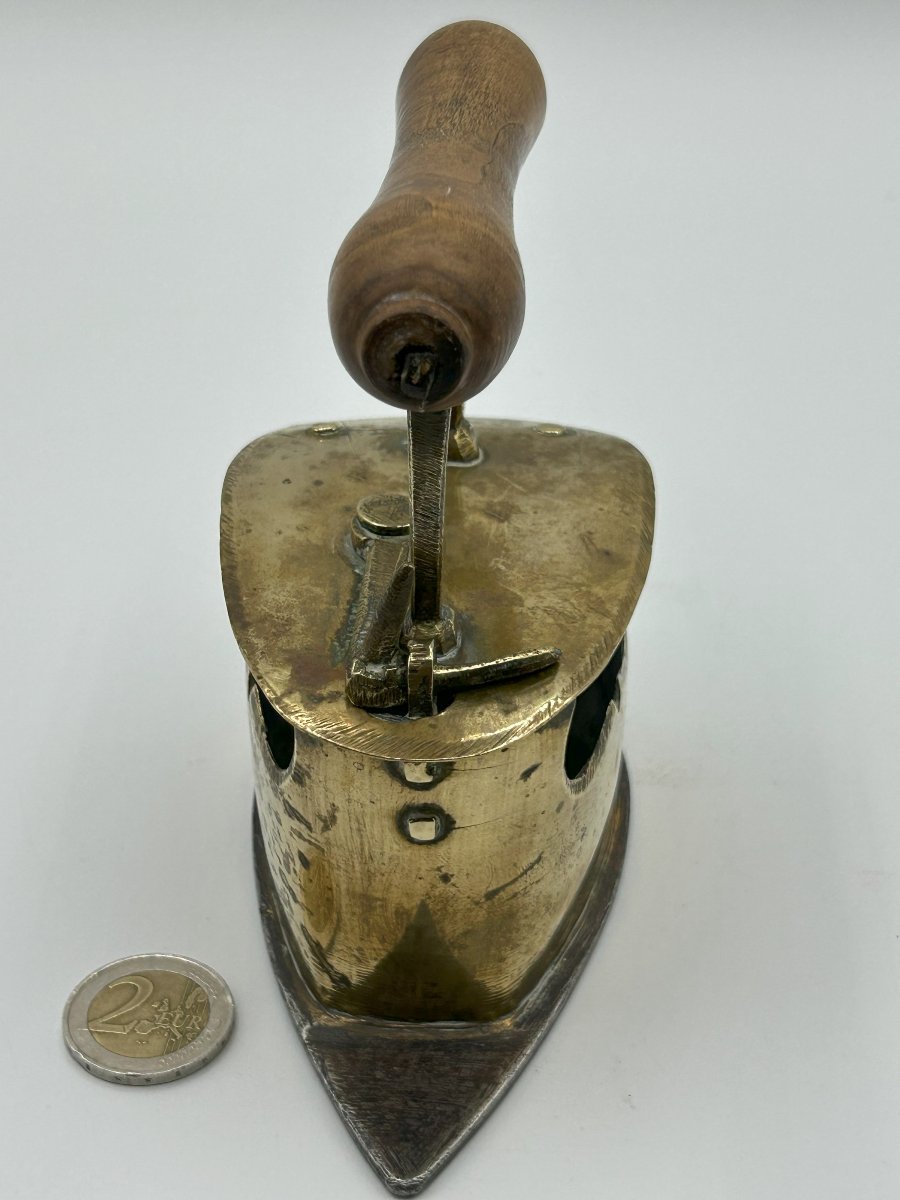 Ferro da stiro in ottone-photo-2