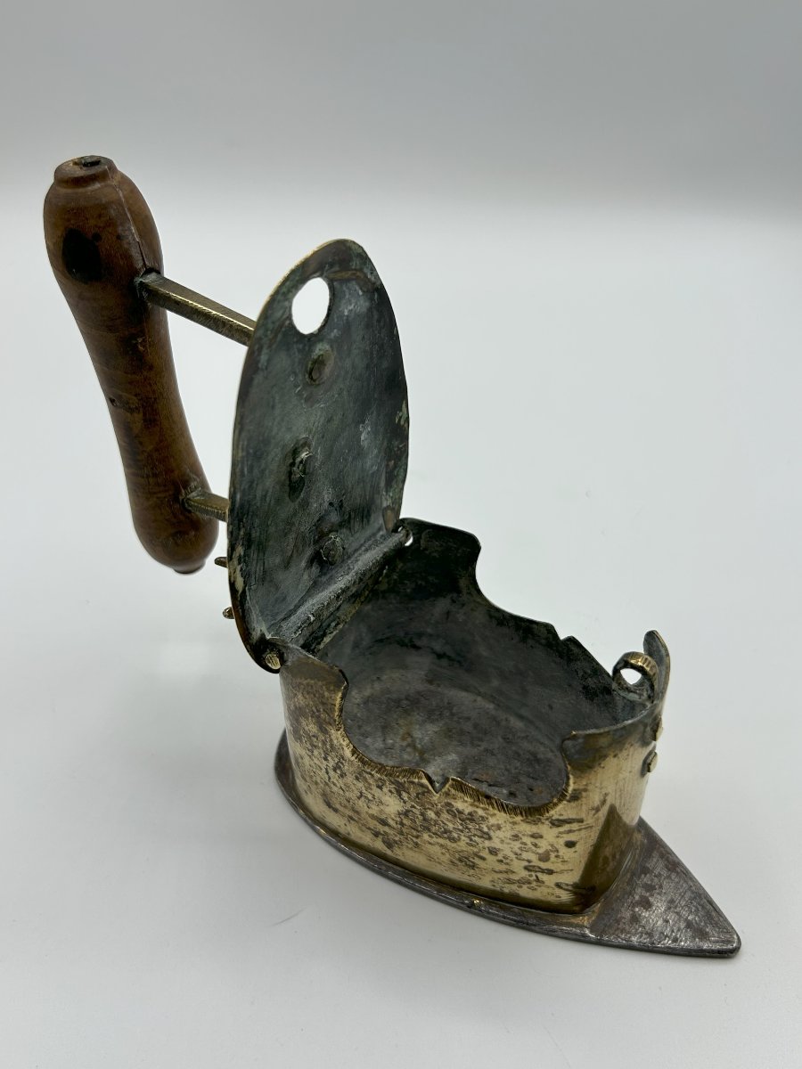 Ferro da stiro in ottone-photo-4