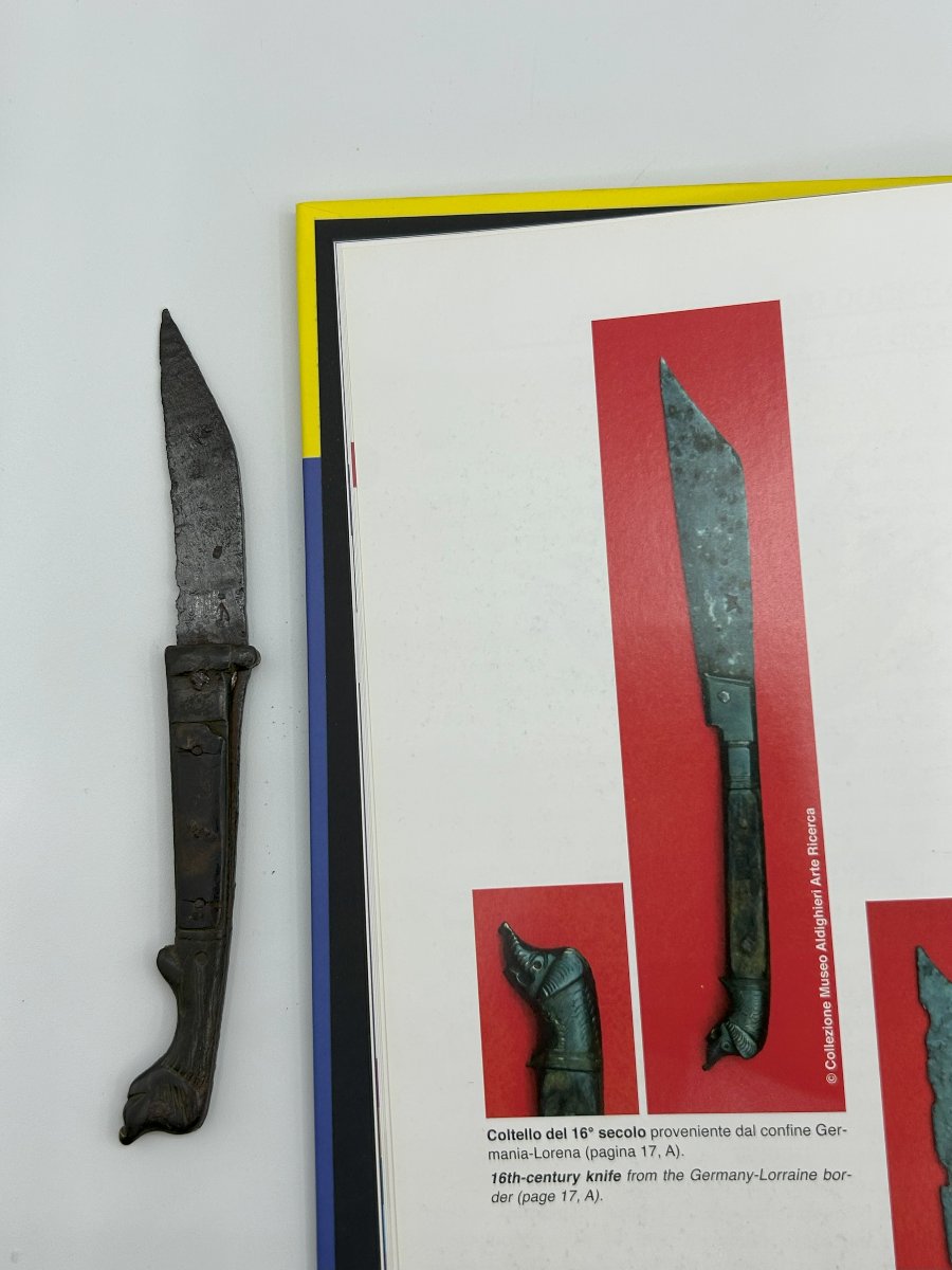 coltello in ferro forgiato-photo-4