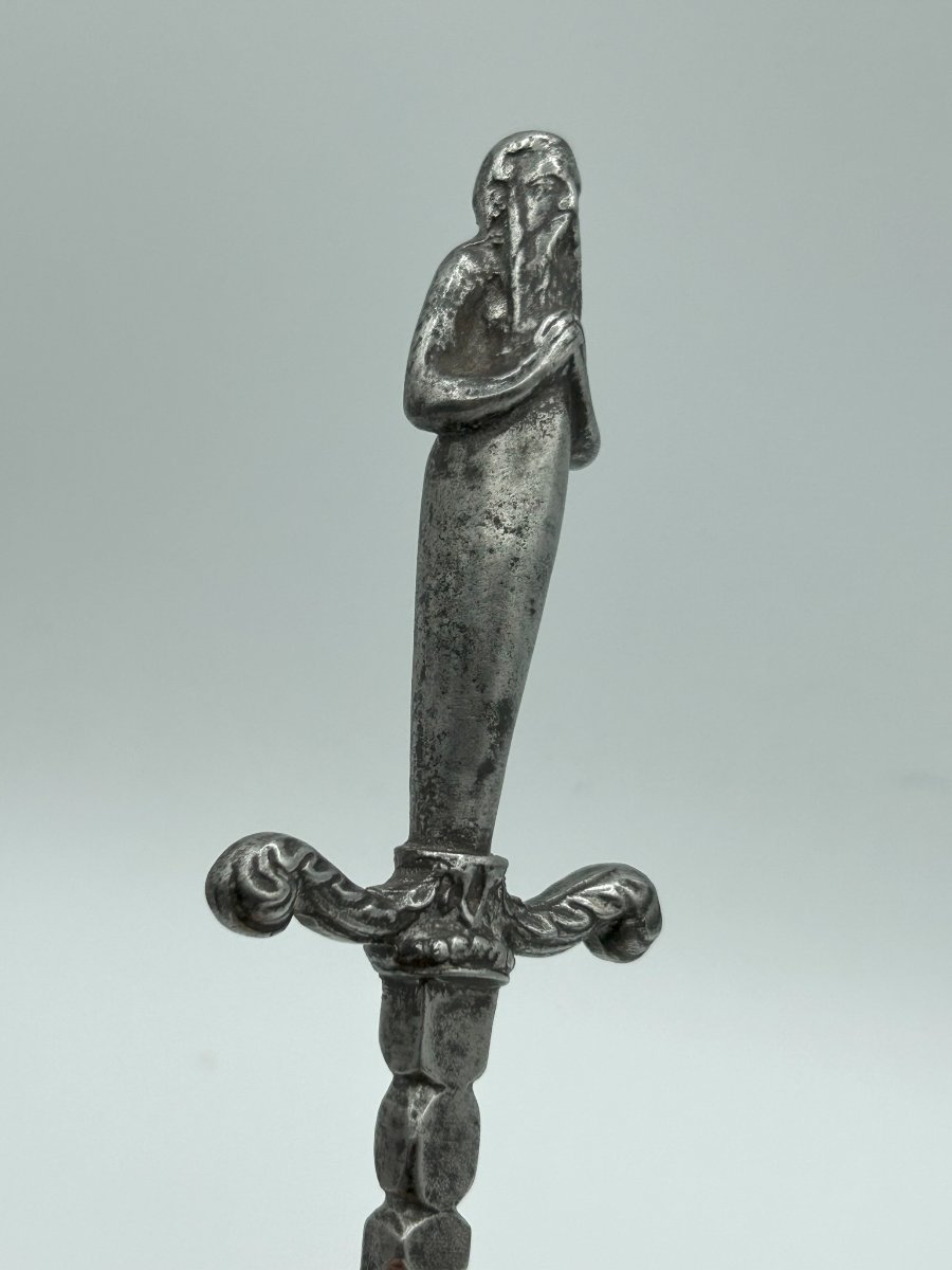 Stiletto in ferro forgiato-photo-2