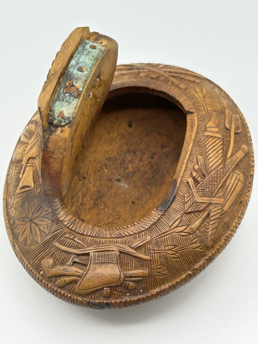 Tabacchiera in legno -photo-3