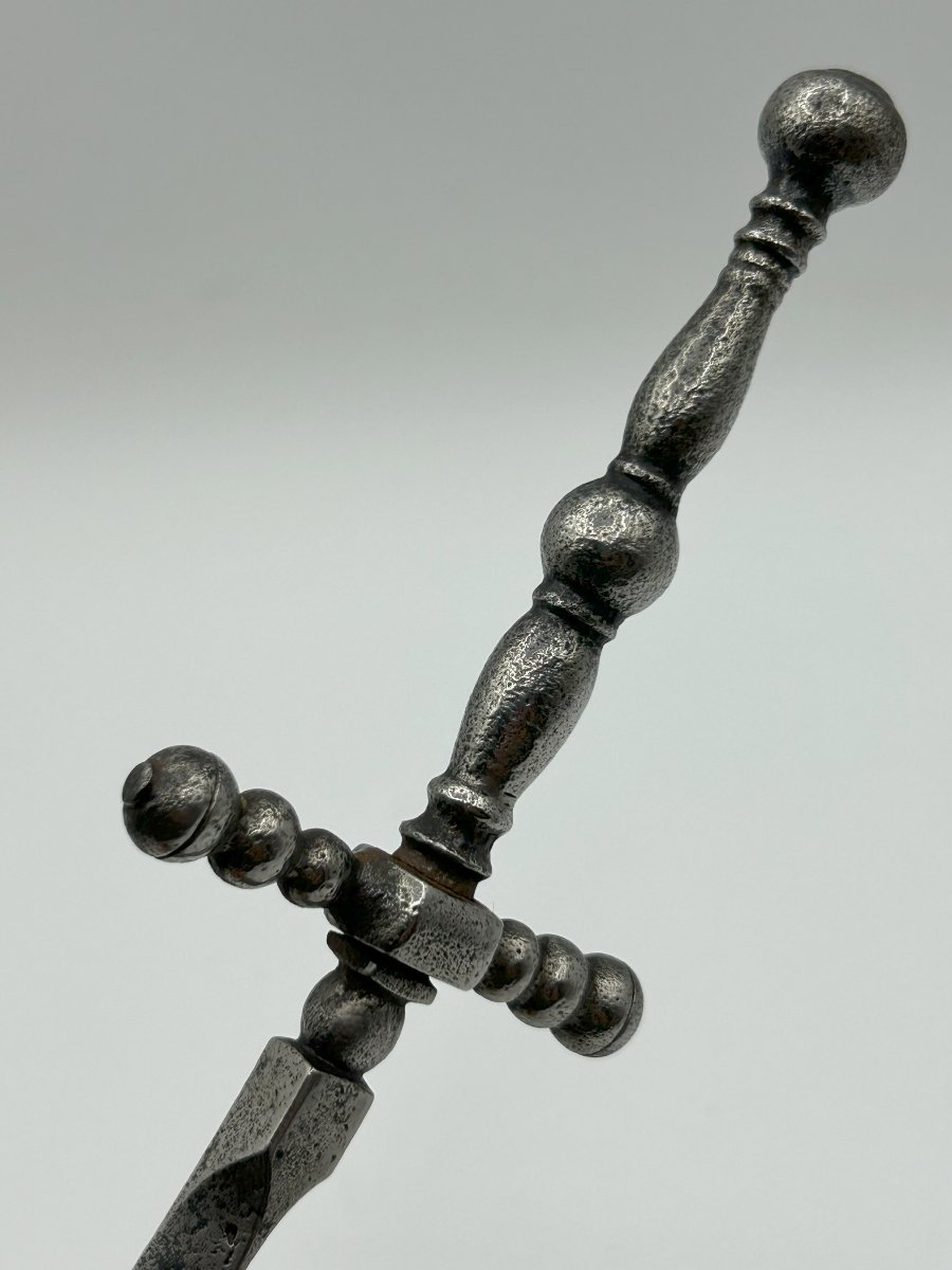 Stiletto in ferro forgiato-photo-1