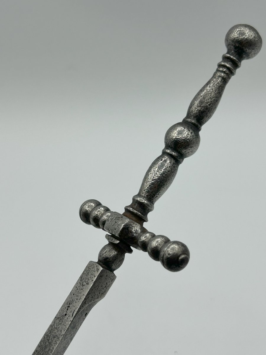 Stiletto in ferro forgiato-photo-2