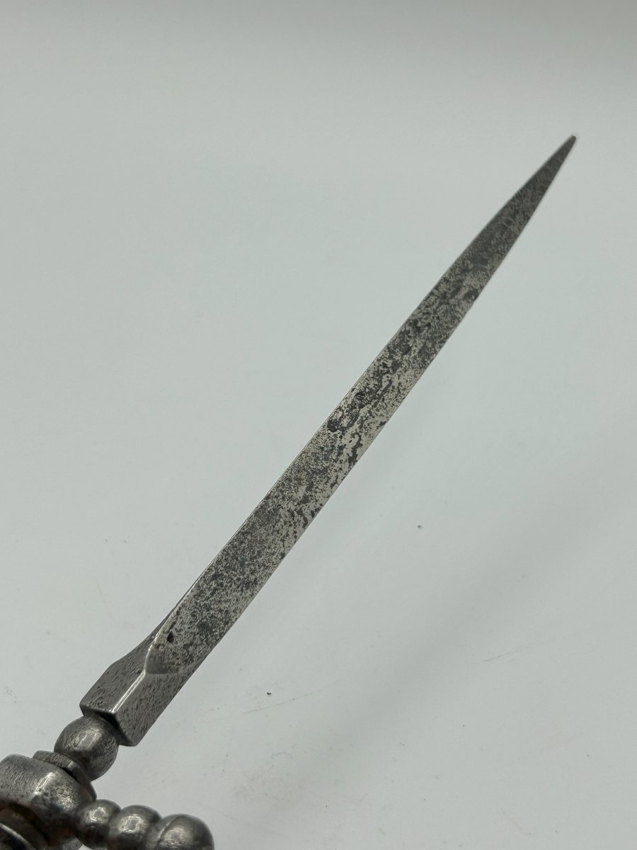 Stiletto in ferro forgiato-photo-3