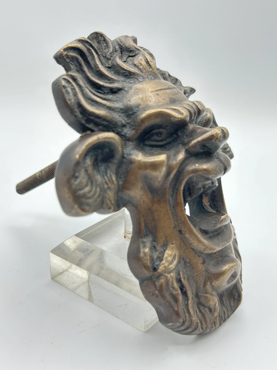 Mascherone in bronzo-photo-3