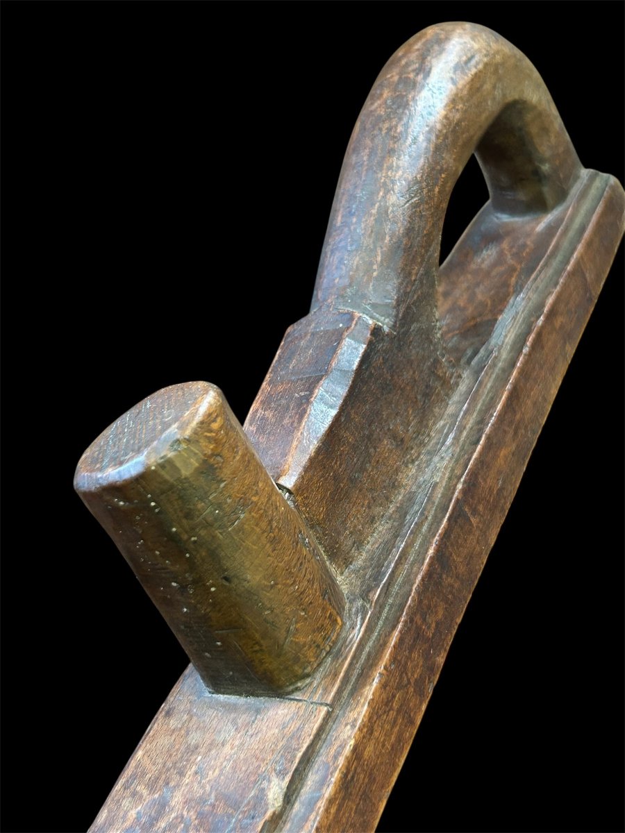 Pialla da falegname in legno scolpito-photo-2
