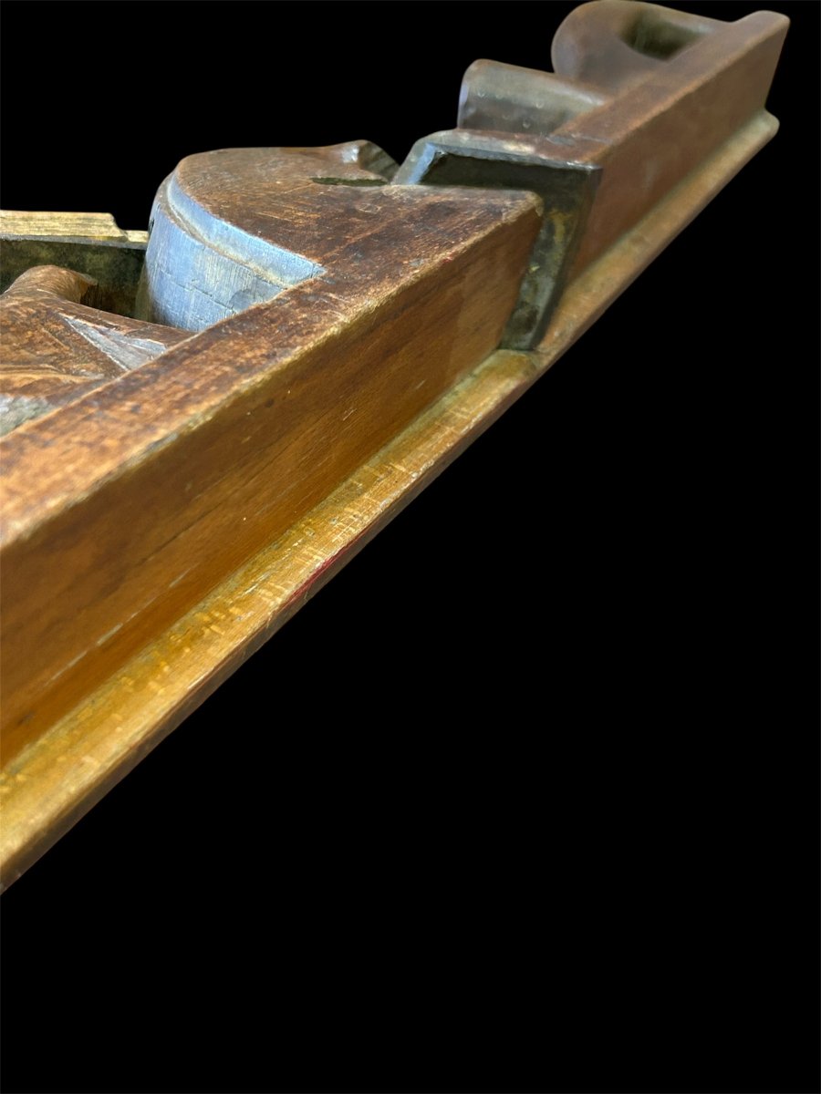 Pialla da falegname in legno scolpito-photo-2