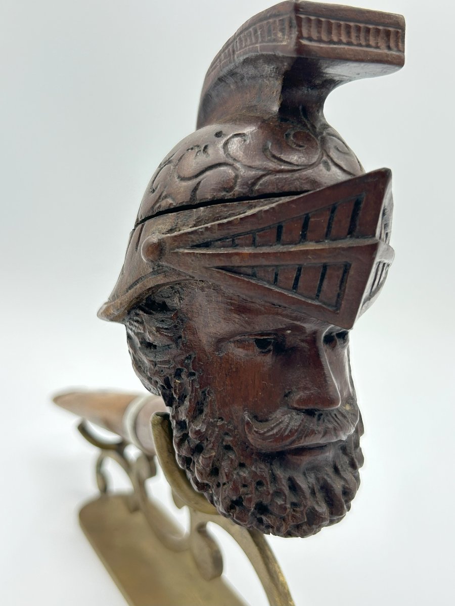 Pipe (due) in legno e ceramica-photo-1