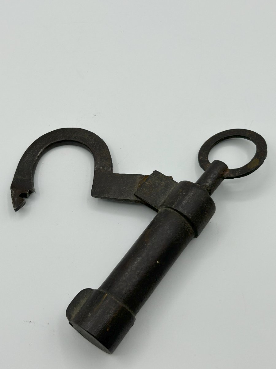 Lucchetto in ferro forgiato-photo-2