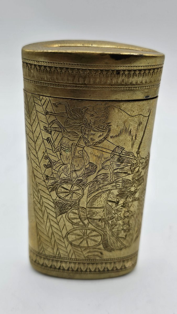 Tabacchiera in ottone-photo-1