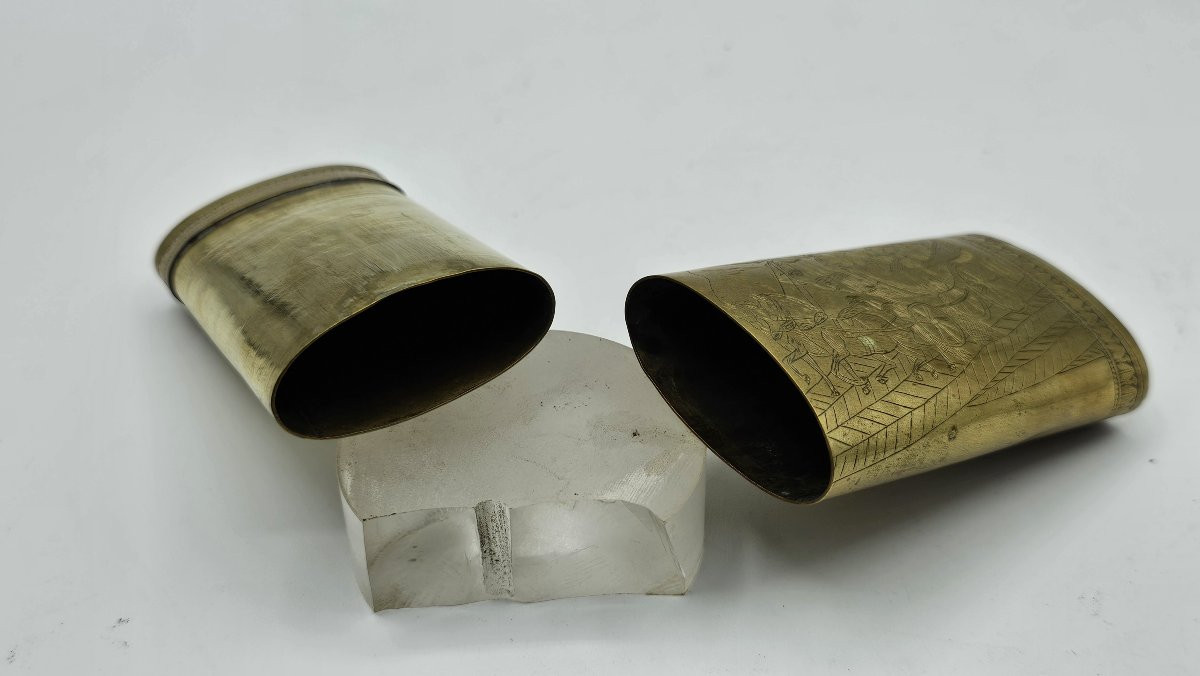 Tabacchiera in ottone-photo-4