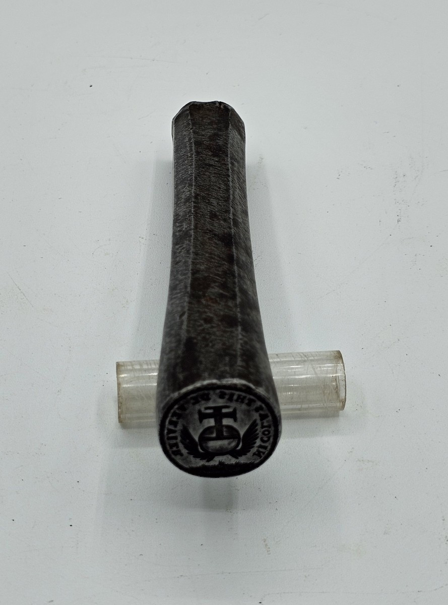 Sigillo ecclesiastico in ferro forgiato