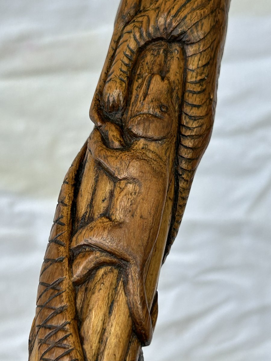 Bastone in legno di corbezzolo-photo-2