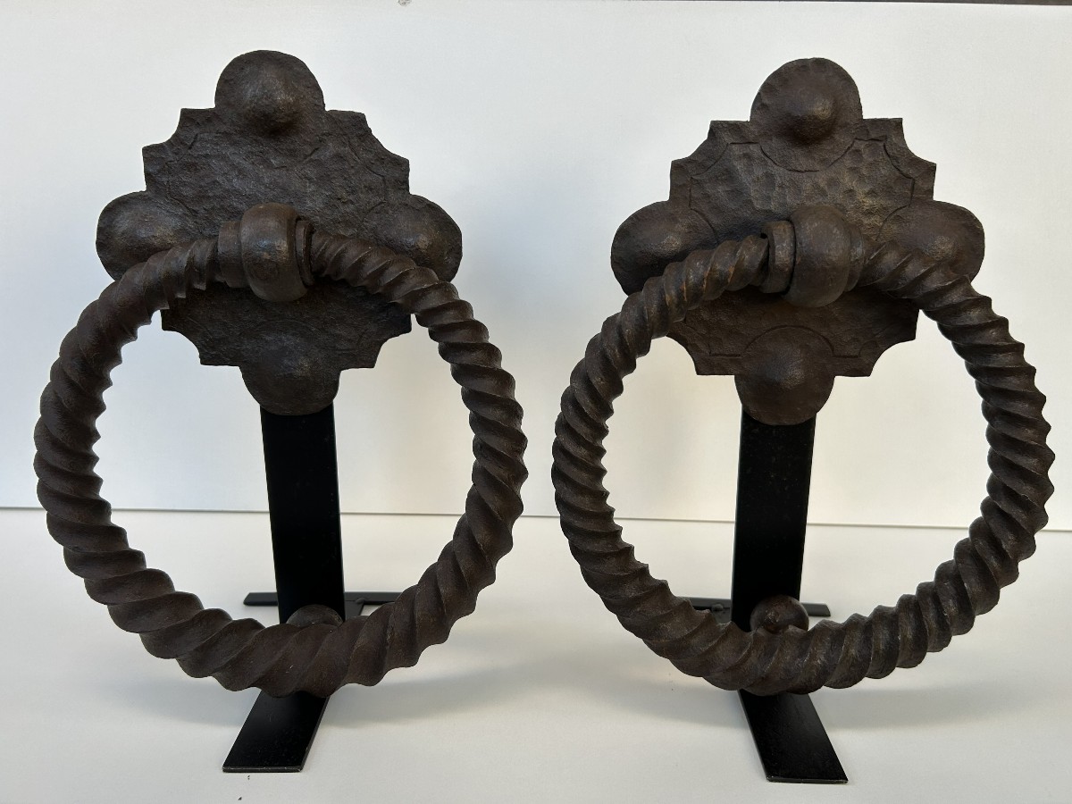 Battenti in ferro forgiato