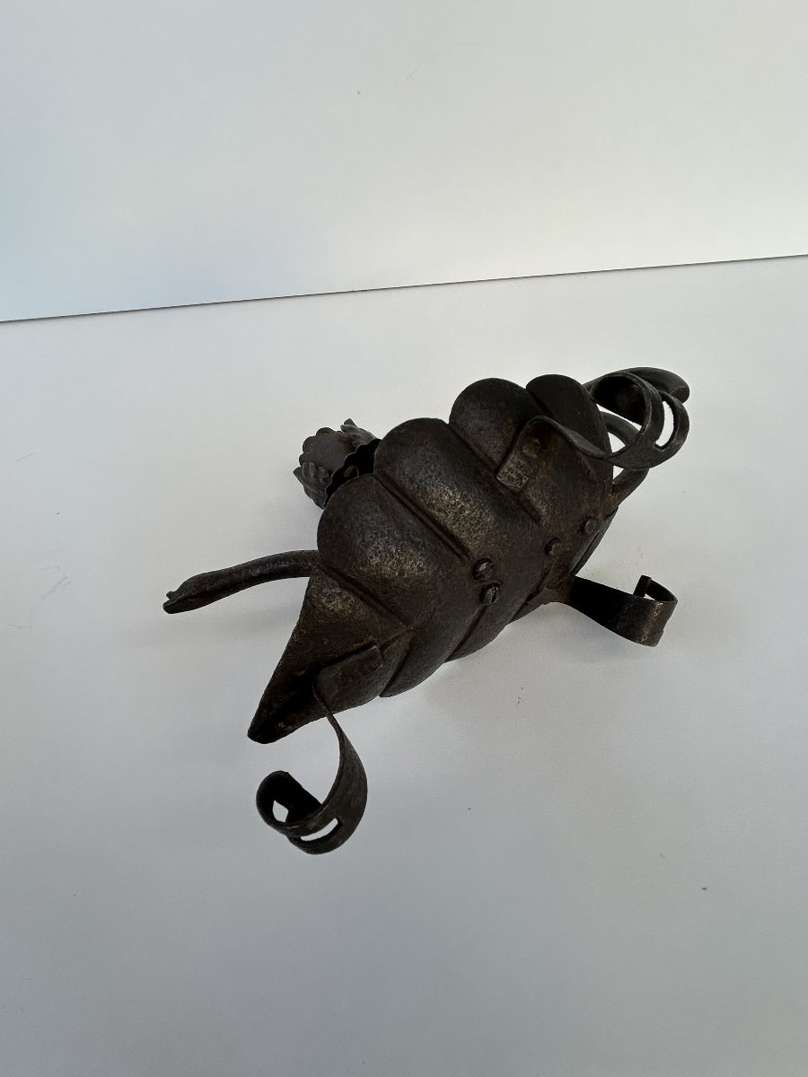 Candeliere in ferro forgiato -photo-4