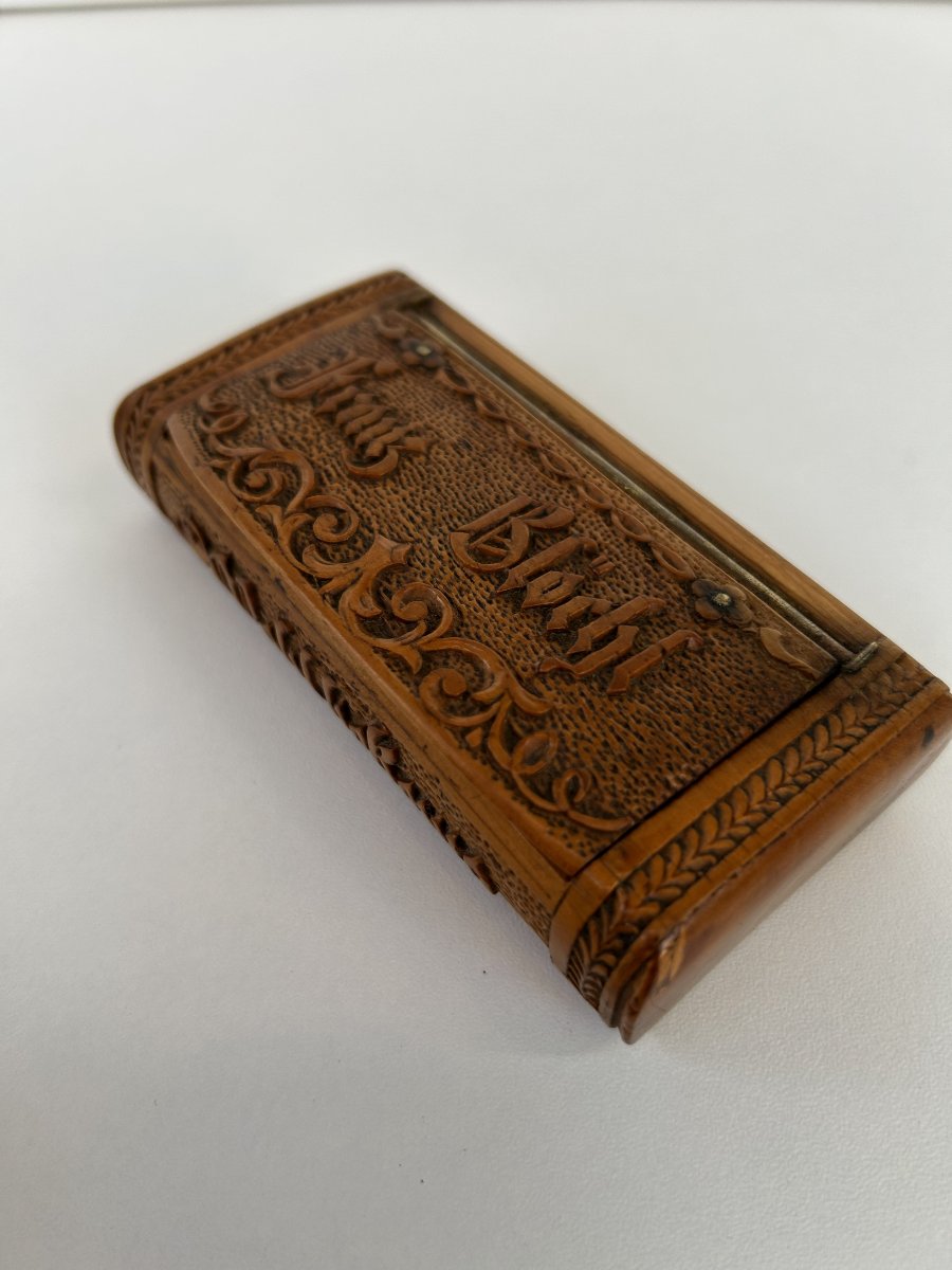 Tabacchiera in legno -photo-2