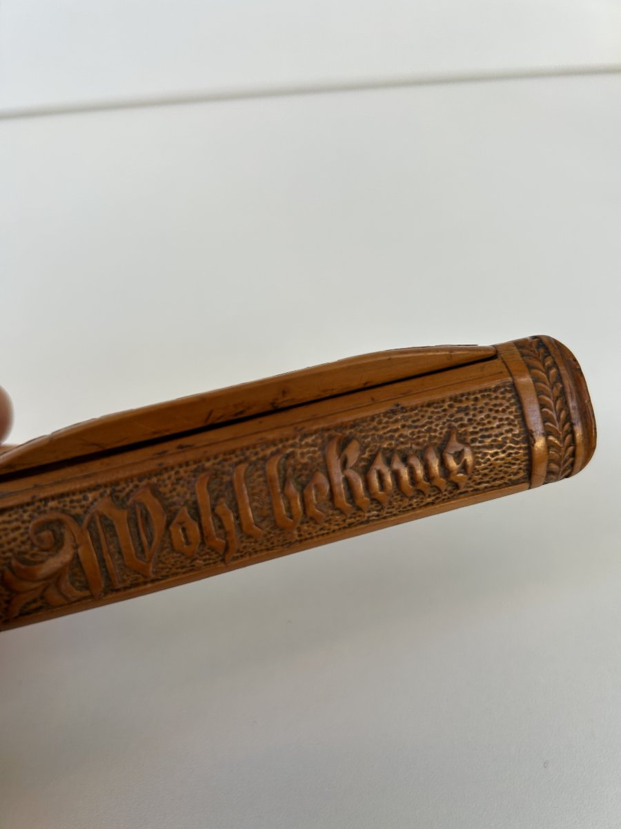 Tabacchiera in legno -photo-3