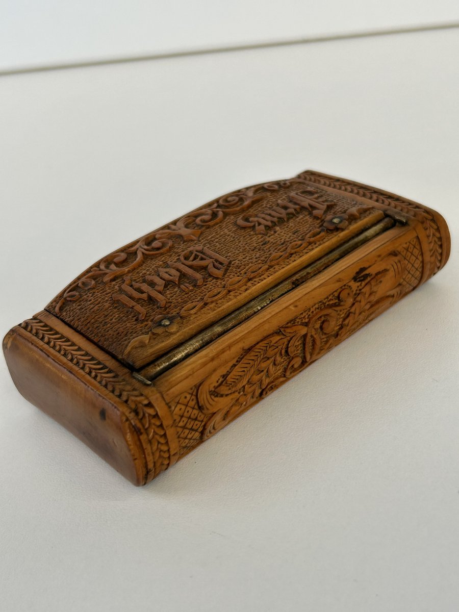 Tabacchiera in legno -photo-5