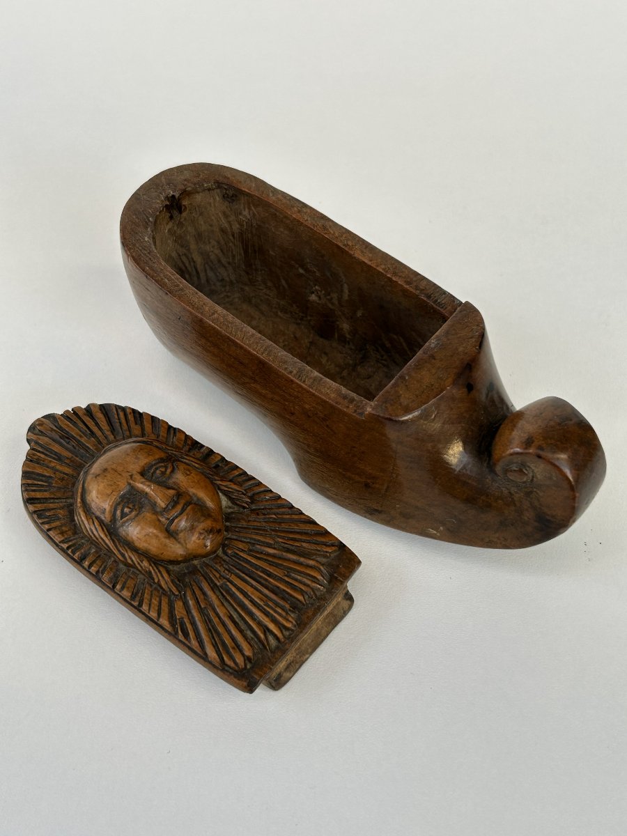 Tabacchiera in legno -photo-2