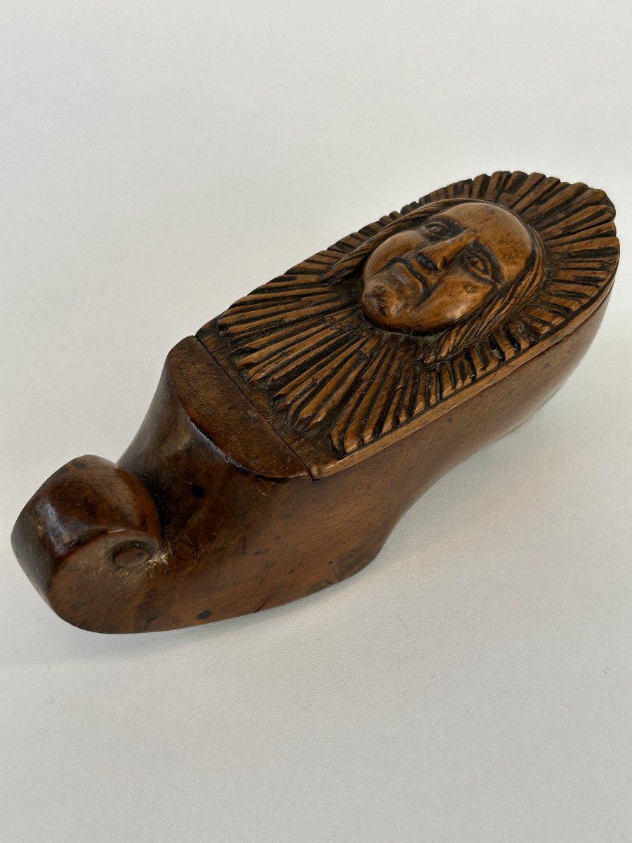 Tabacchiera in legno 