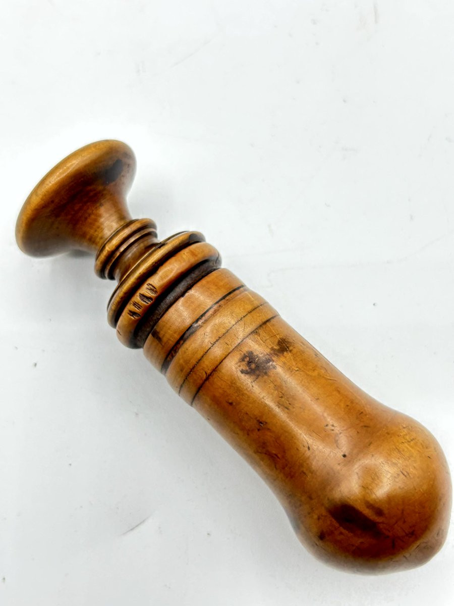 Trincia tabacco in legno di bosso-photo-2