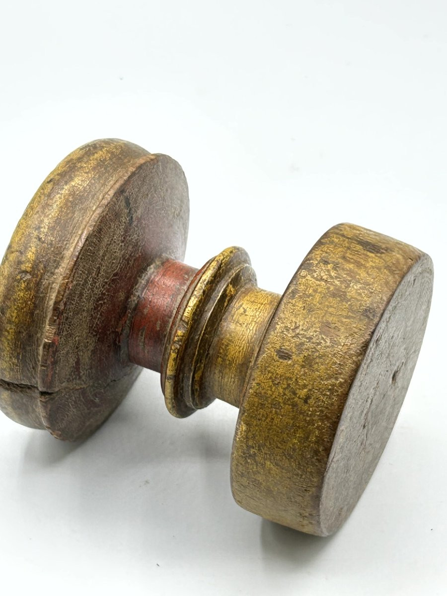 Candelabro in legno-photo-3