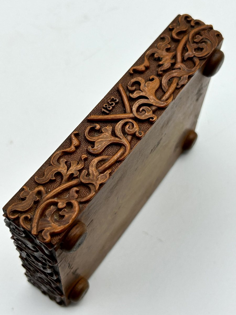 Scatola in legno di bosso-photo-3