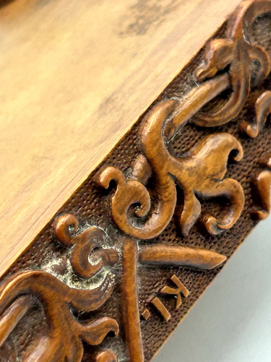 Scatola in legno di bosso-photo-4