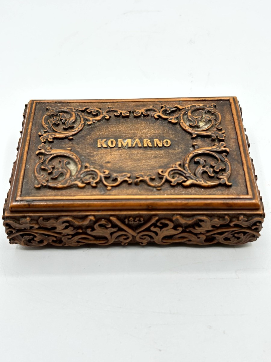 Scatola in legno di bosso