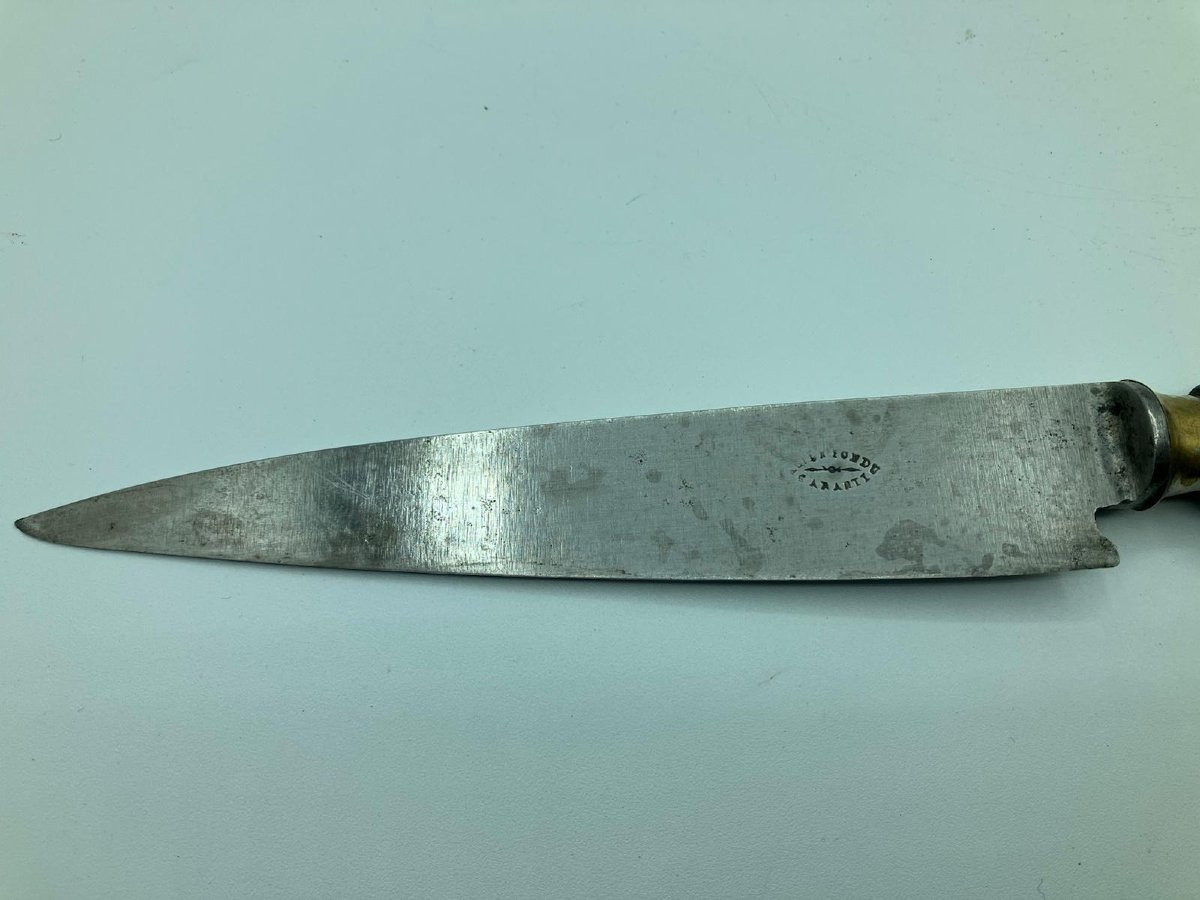 coltello in ferro forgiato-photo-2