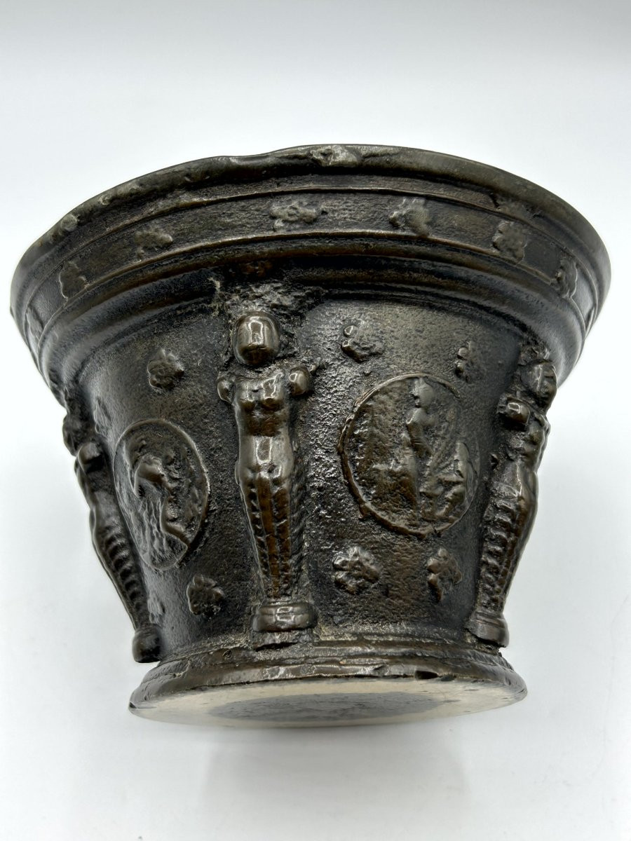 Mortaio in bronzo-photo-2