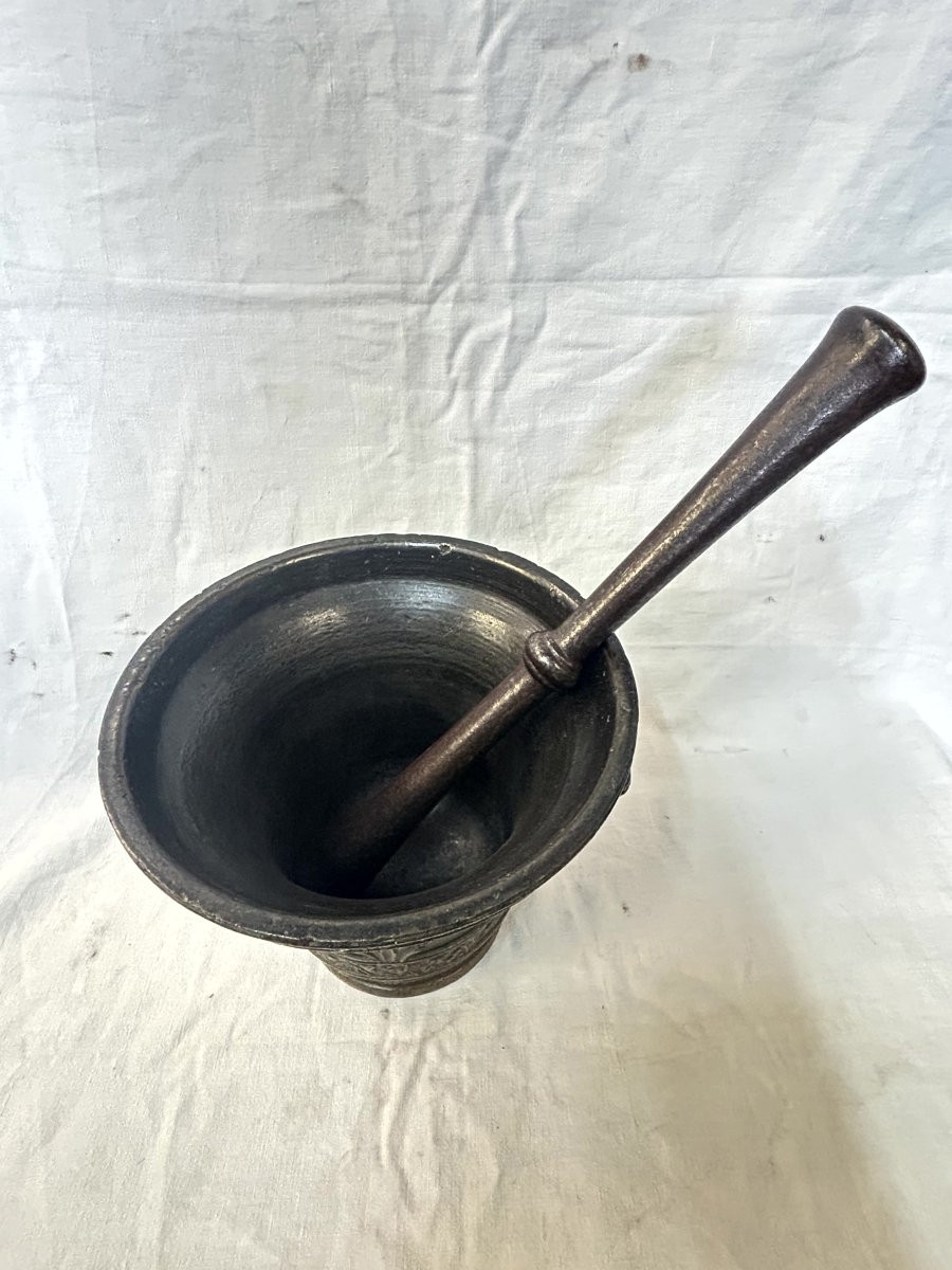 Mortaio in bronzo-photo-2