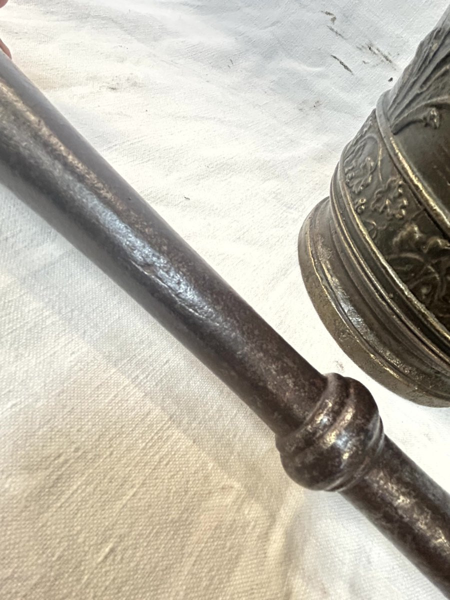 Mortaio in bronzo-photo-3