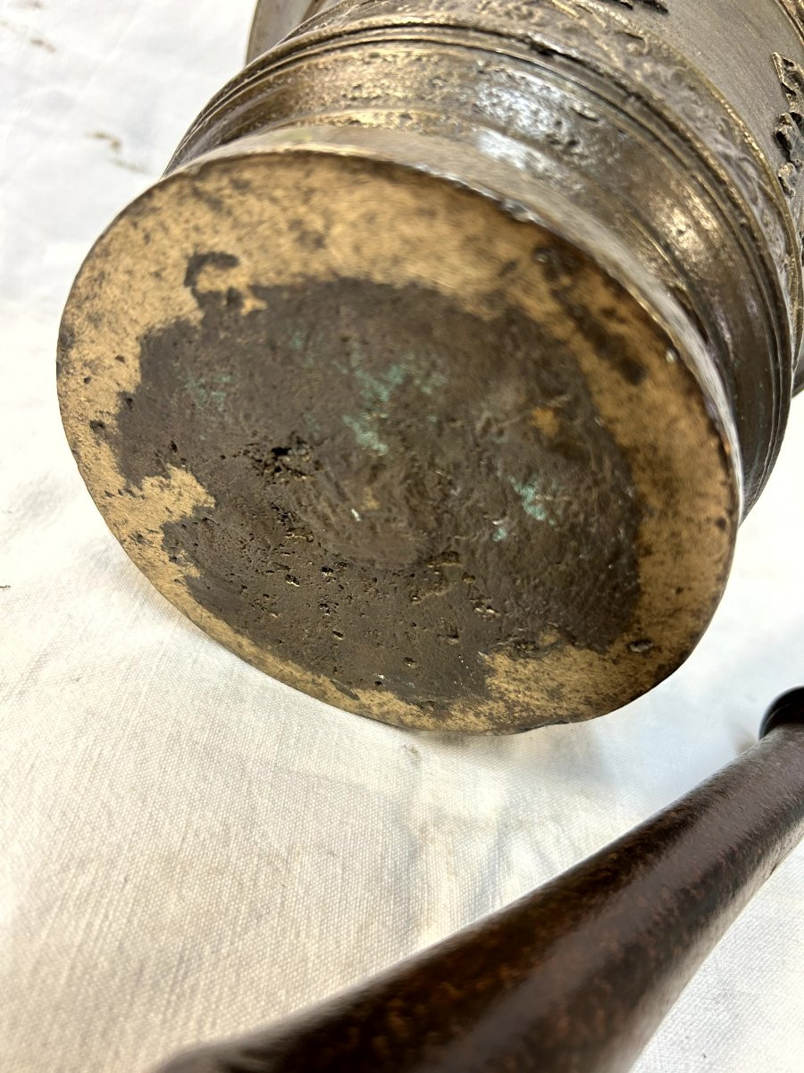 Mortaio in bronzo-photo-2