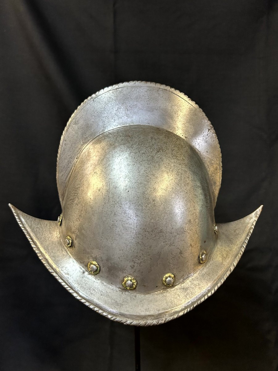 Morione in ferro forgiato-photo-2