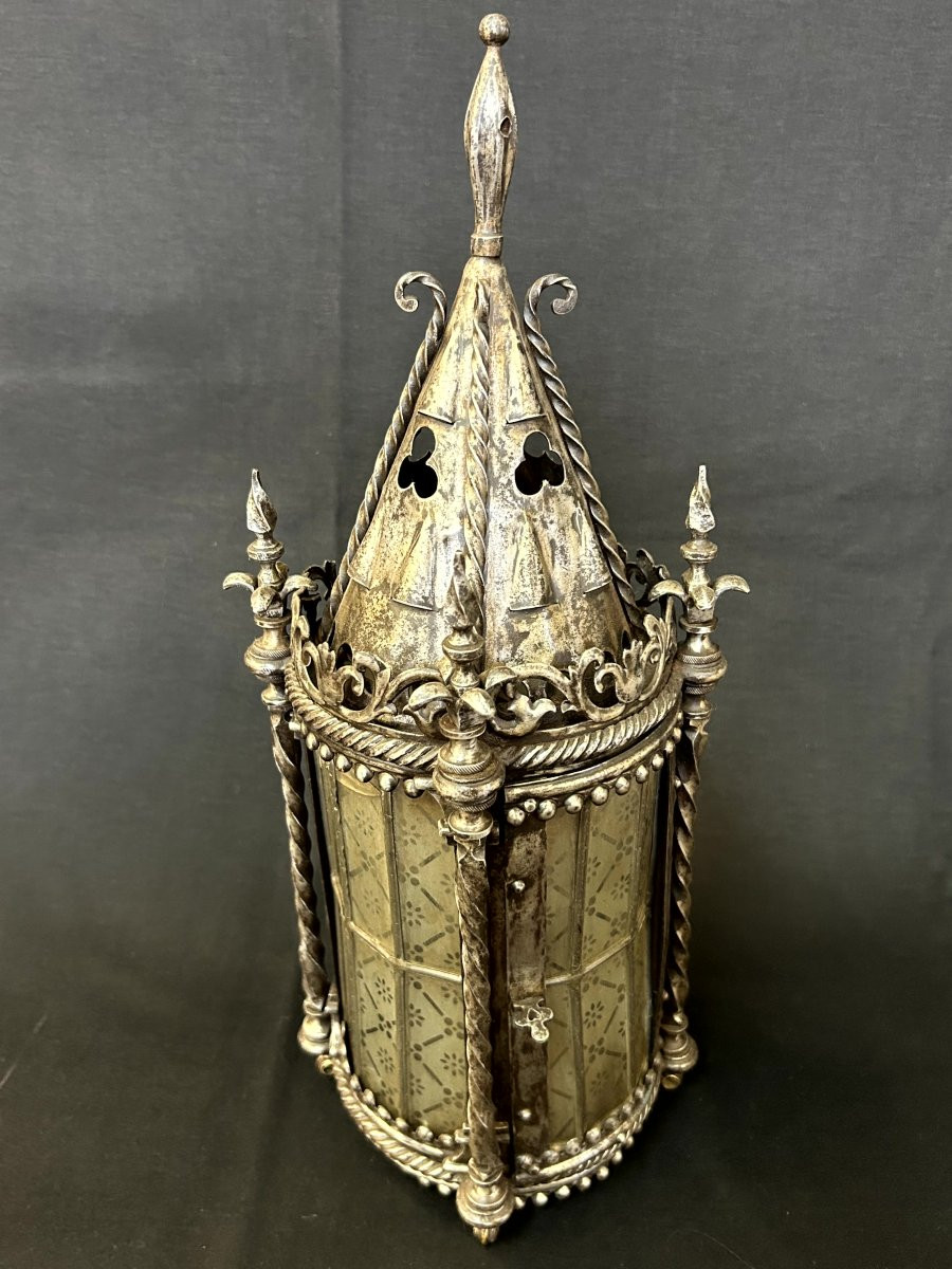 Lanterna in ferro forgiato-photo-2