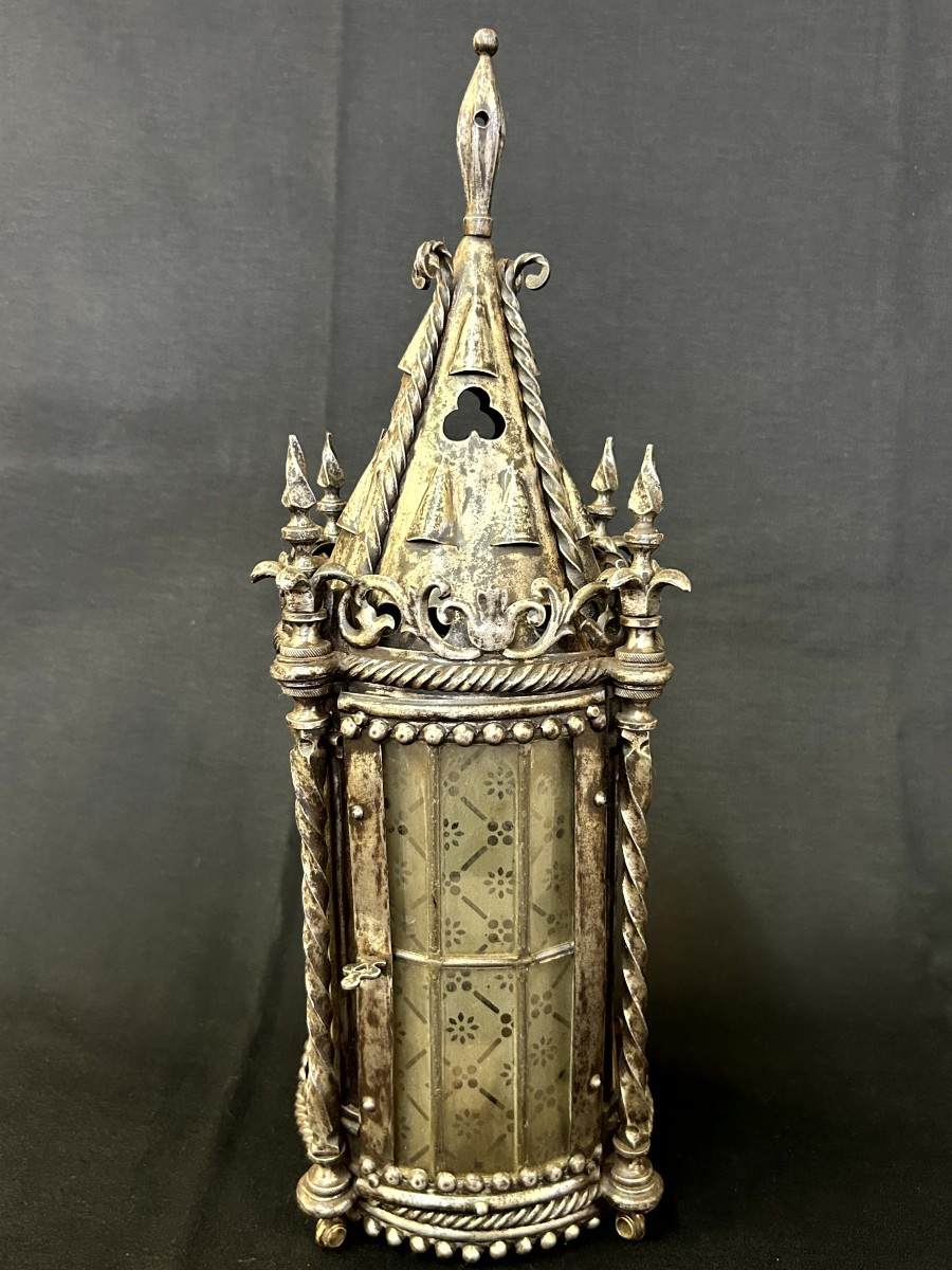 Lanterna in ferro forgiato