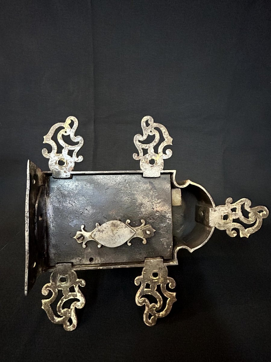 Chiave e serratura in ferro forgiato-photo-3