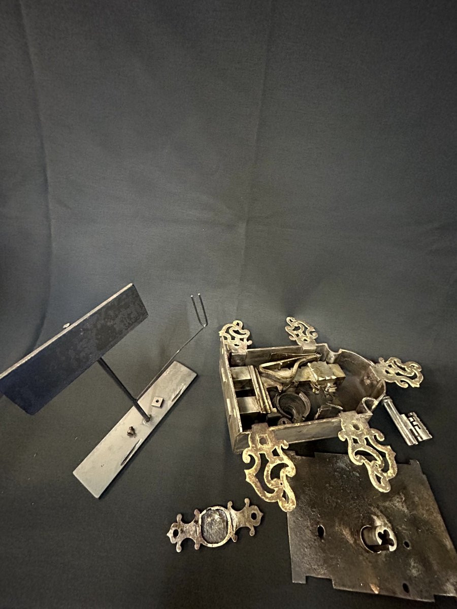 Chiave e serratura in ferro forgiato-photo-5