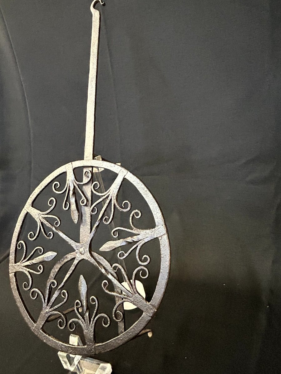 Griglia girevole in ferro forgiato-photo-2