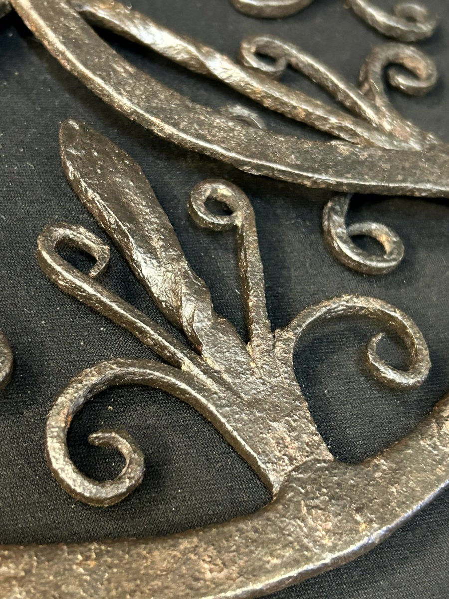 Griglia girevole in ferro forgiato-photo-4