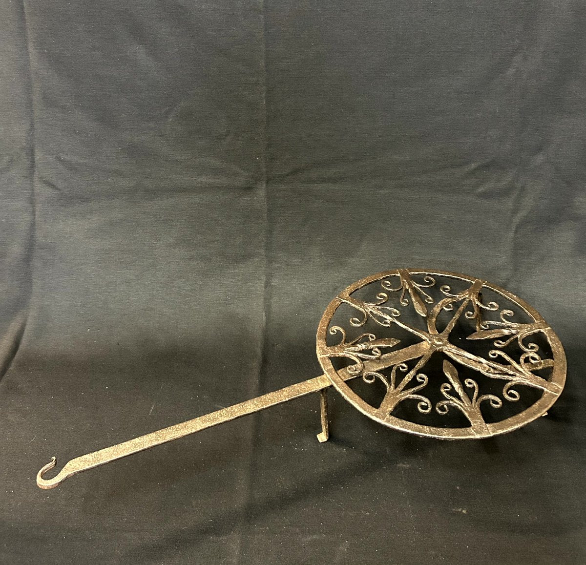 Griglia girevole in ferro forgiato-photo-5