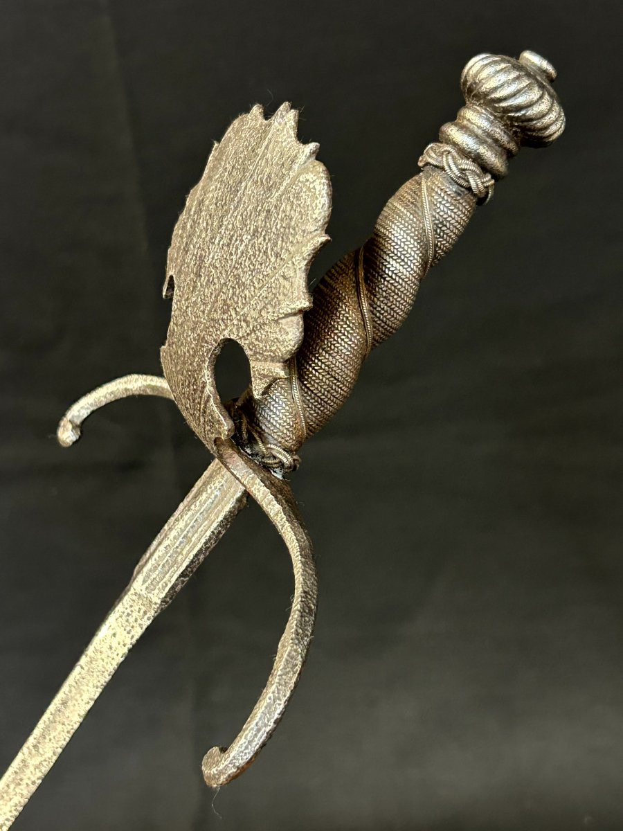 Daga in ferro forgiato-photo-3