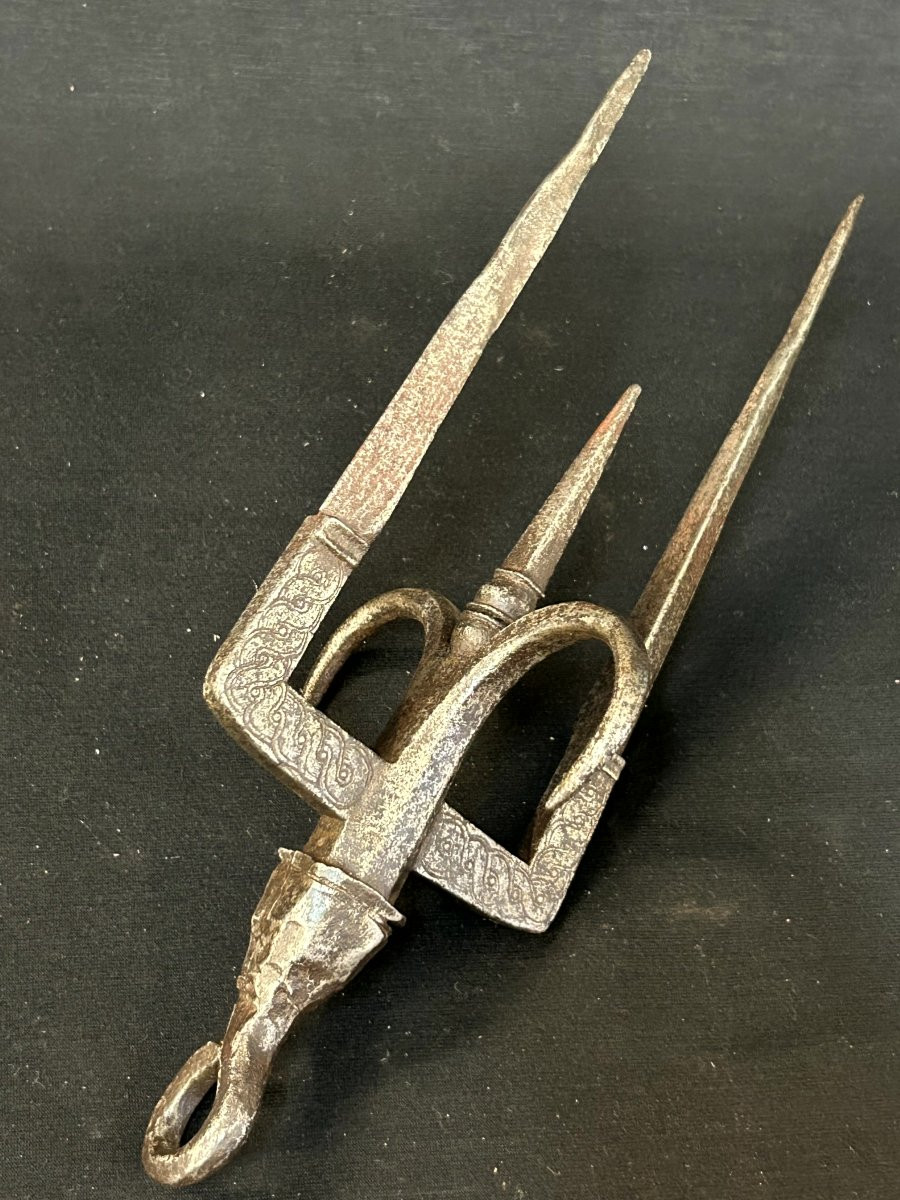 Forca da assedio in ferro forgiato -photo-4