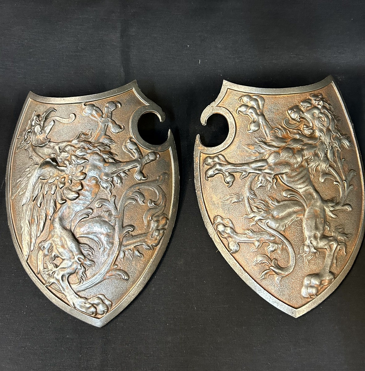 Scudi in fusione di ferro