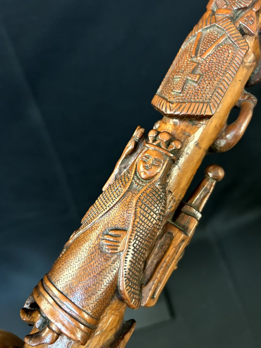 Bastone in legno di bosso -photo-1