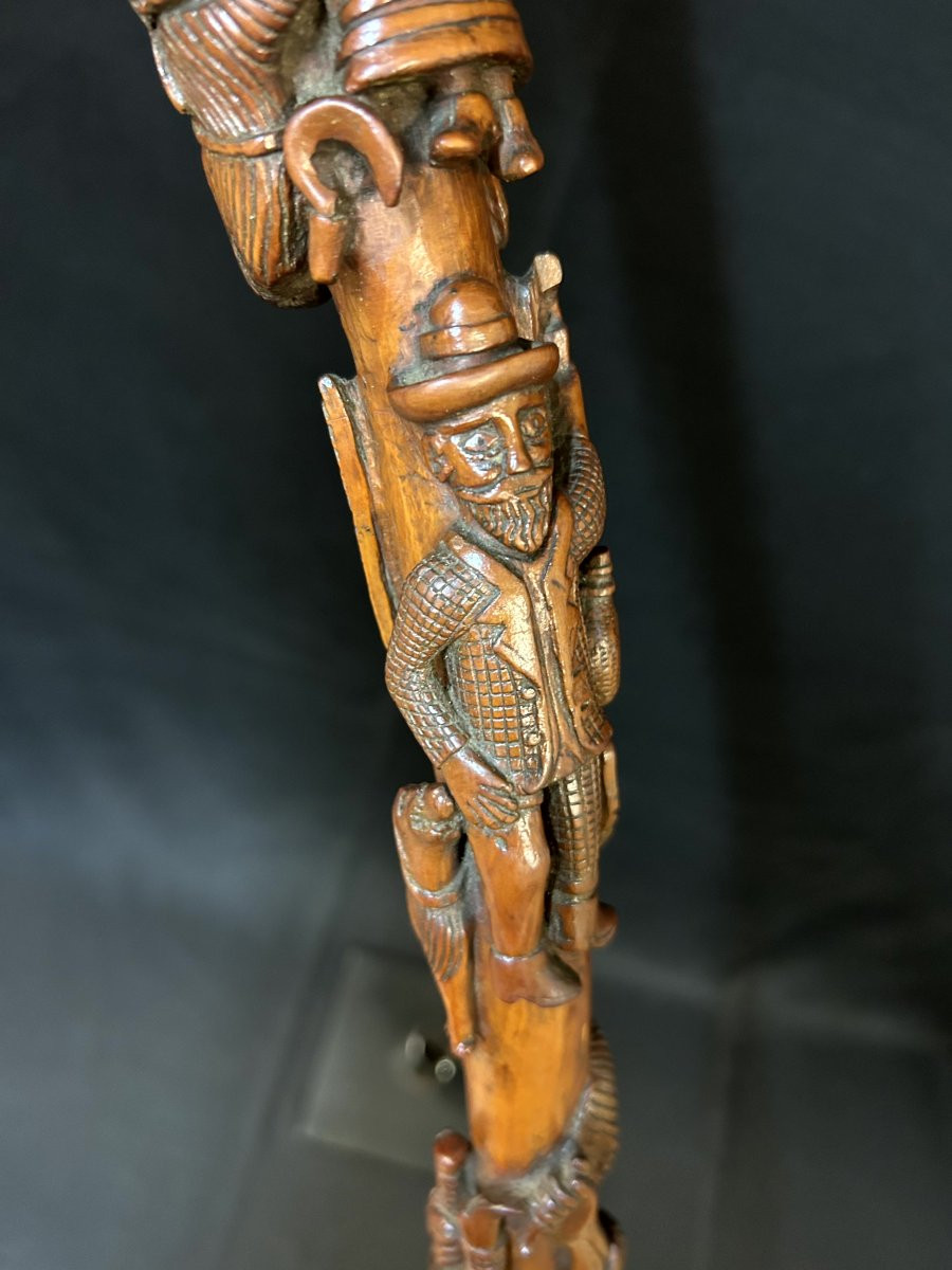 Bastone in legno di bosso -photo-2