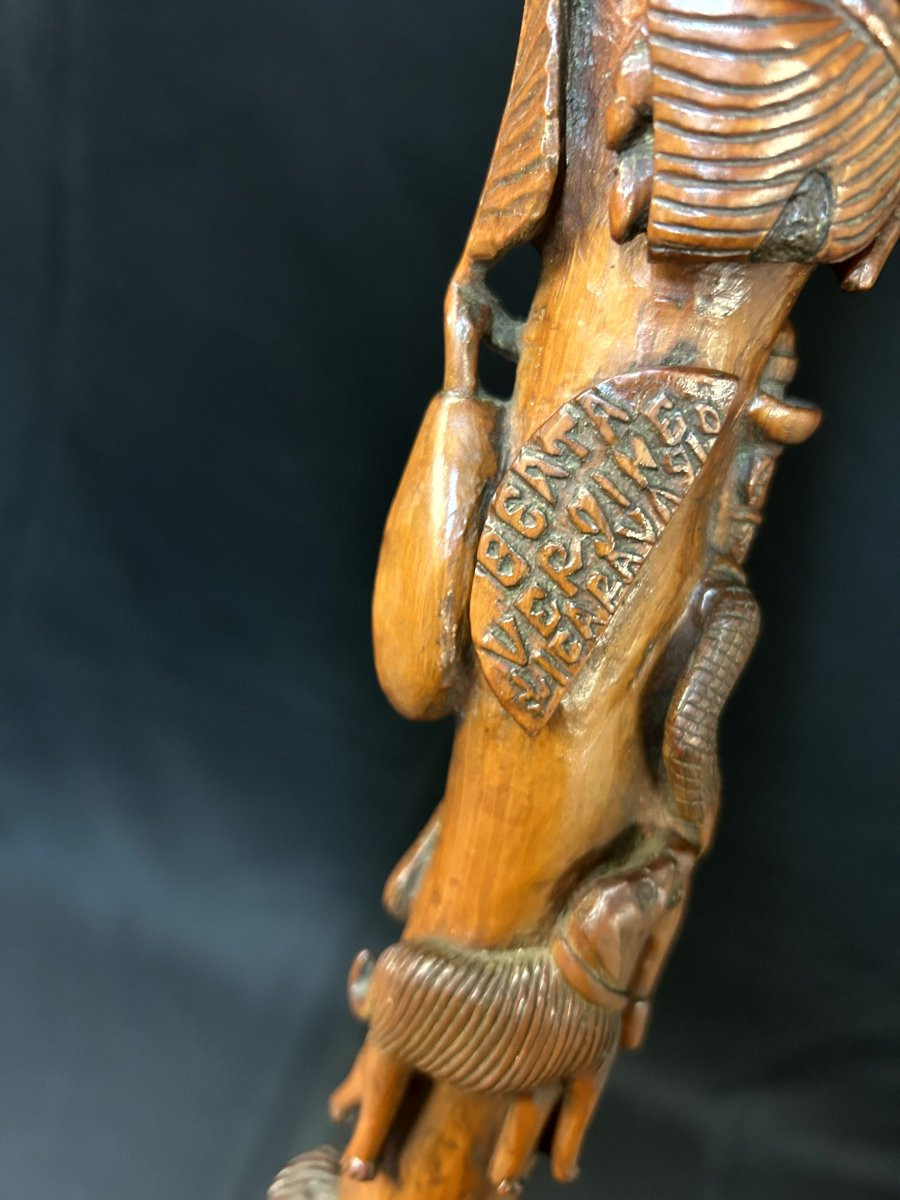 Bastone in legno di bosso -photo-3